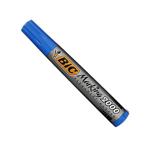 BIC Permanent Marker 2000 Bullet Blue Ink