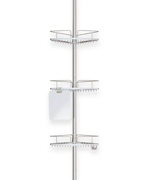 Better Living FINELINE 3 13416 Tension Pole Caddy w Mirror - Selffix Singapore